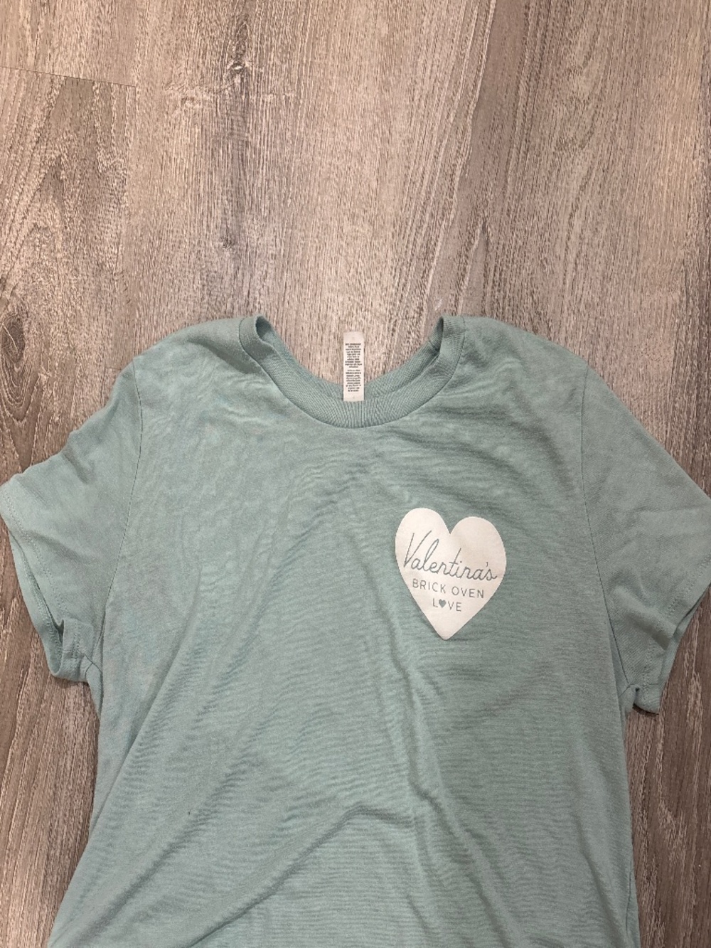 Local pizza shirt crop M